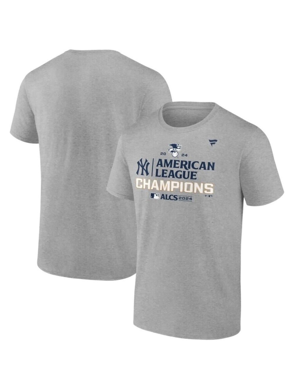 Fanatics Men's New York Yankees "American League Champions" Cotton T‑Shirt 2XL